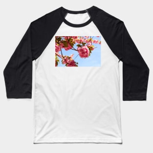 Pink flowers Baseball T-Shirt